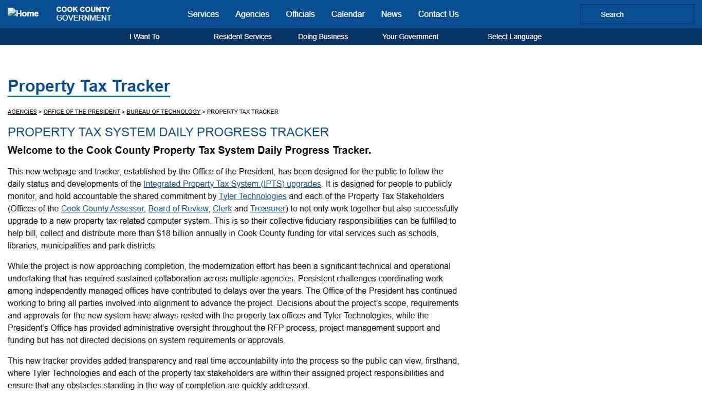 Property Tax Tracker